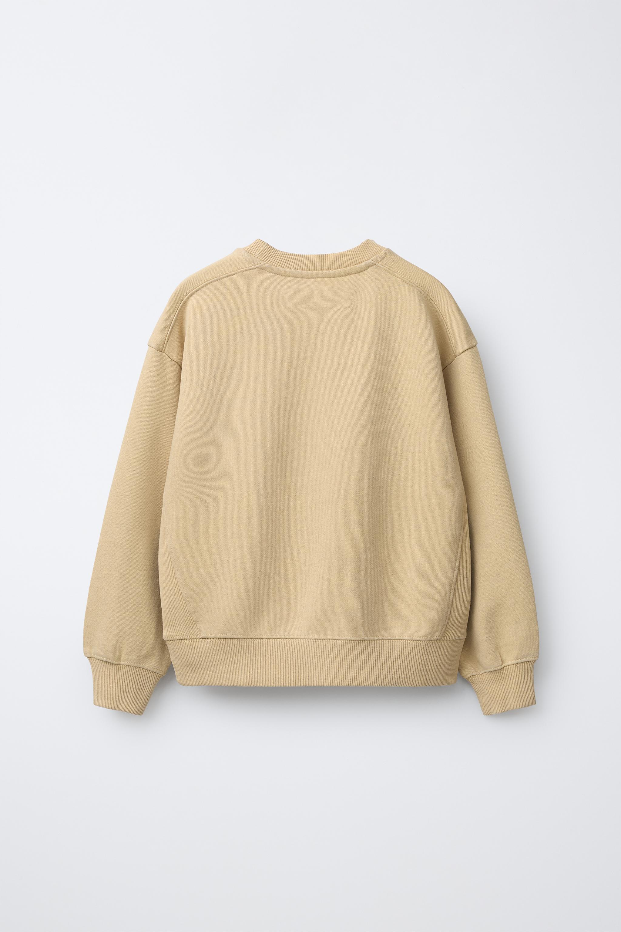 GARMENT DYE LABEL SWEATSHIRT